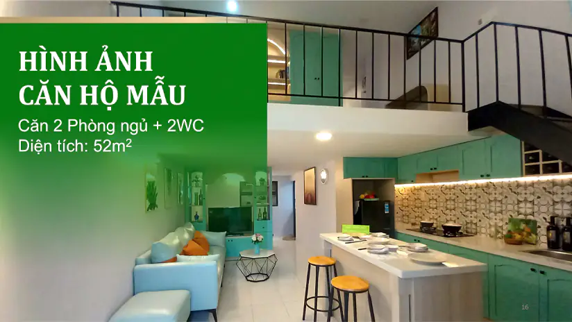 Chi phí hàng tháng như thuê trọ, có sổ hồng — A10-214 NOXH Happy Home 544 triệu