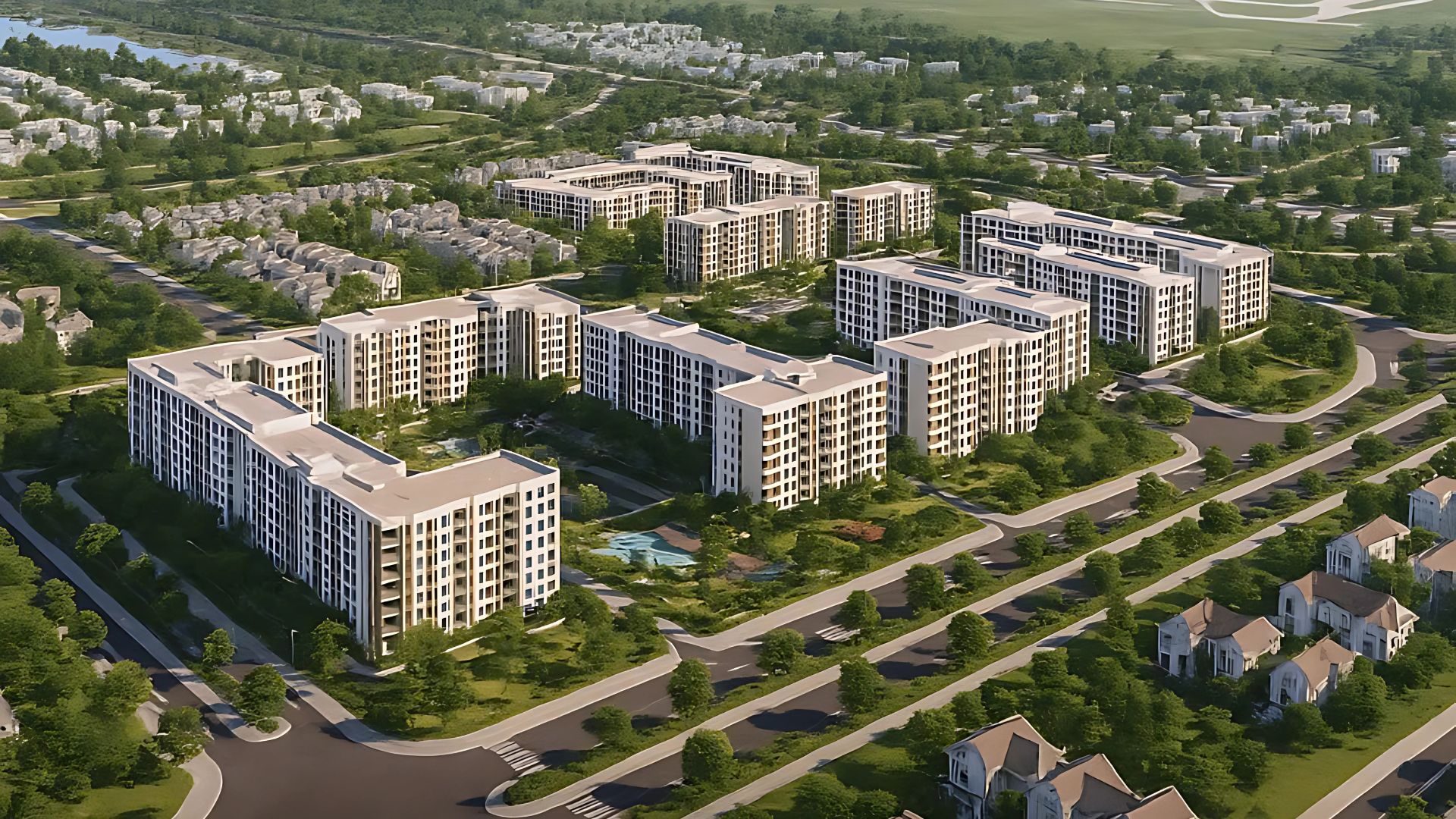 Không gian sống thấp tầng trong iD Junction